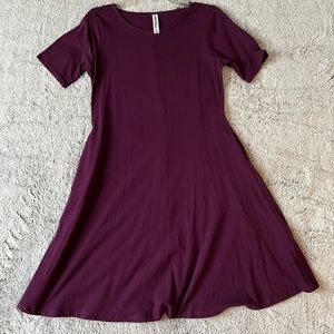 Purple Comfy Dress
